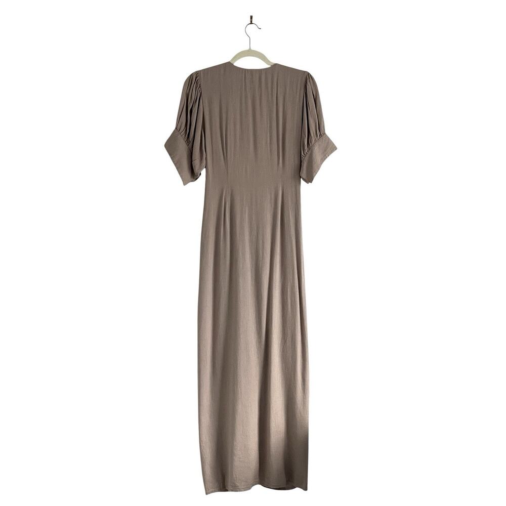 Free people Vintage Summer Midi dress Goat Sz Small Minimalist Coastal Chic - Picture 4 of 12